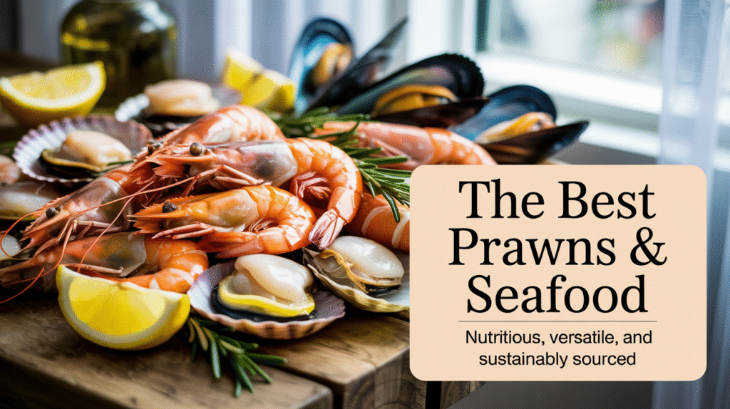 The Best Prawns & Seafood at Sainsbury’s - Nutritious, Versatile, and Sustainably Sourced