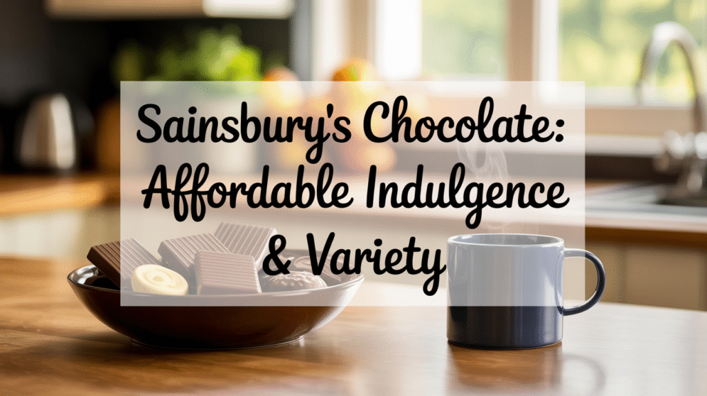 Sainsbury’s Chocolate Offers Affordable Indulgence and Variety - Here’s Why