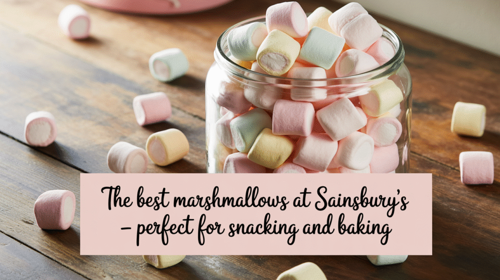 The Best Marshmallows at Sainsbury’s - Perfect for Snacking and Baking