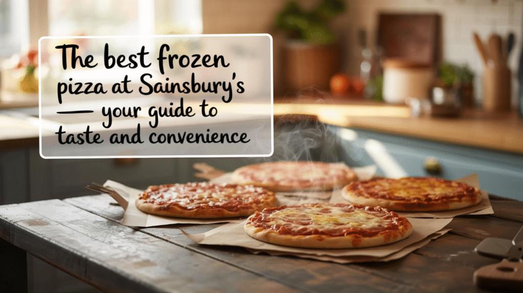 The Best Frozen Pizza at Sainsbury’s - Your Guide to Taste and Convenience