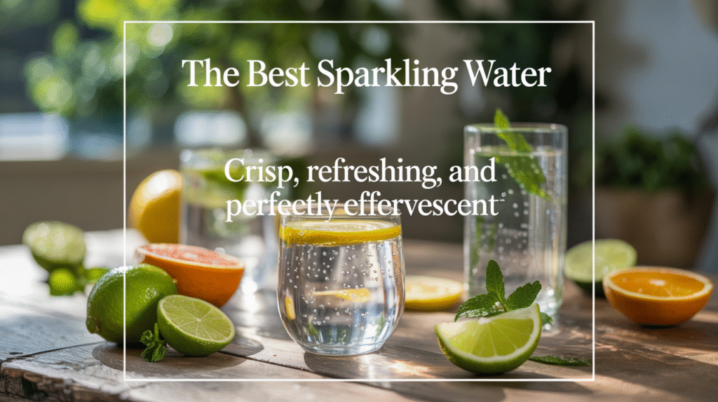 The Best Sparkling Water at Sainsbury’s - Crisp, Refreshing, and Perfectly Effervescent