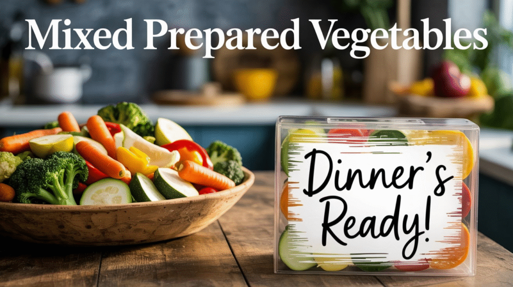 Sainsbury’s Mixed Prepared Vegetables - The Best Ready-to-Cook Veg Options for Busy Days
