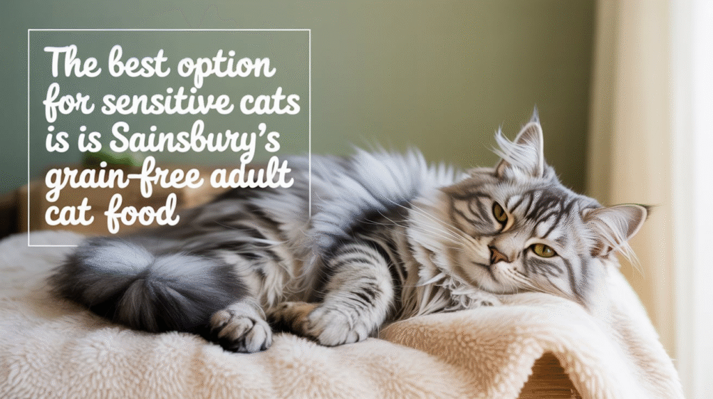 The Best Option for Sensitive Cats Is Sainsbury’s Grain-Free Adult Cat Food - Here’s Why