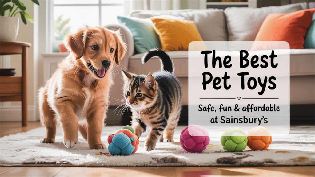 The Best Pet Toys at Sainsbury’s - Safe, Fun and Affordable for Dogs and Cats