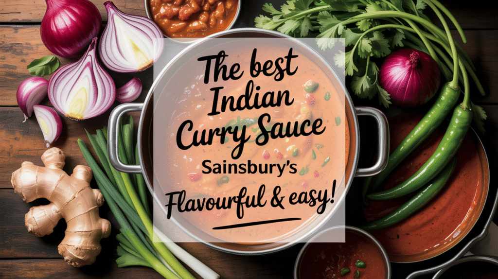 The Best Indian Curry Sauce at Sainsbury’s - Flavourful, Easy to Use, and Perfect for Homemade Curries
