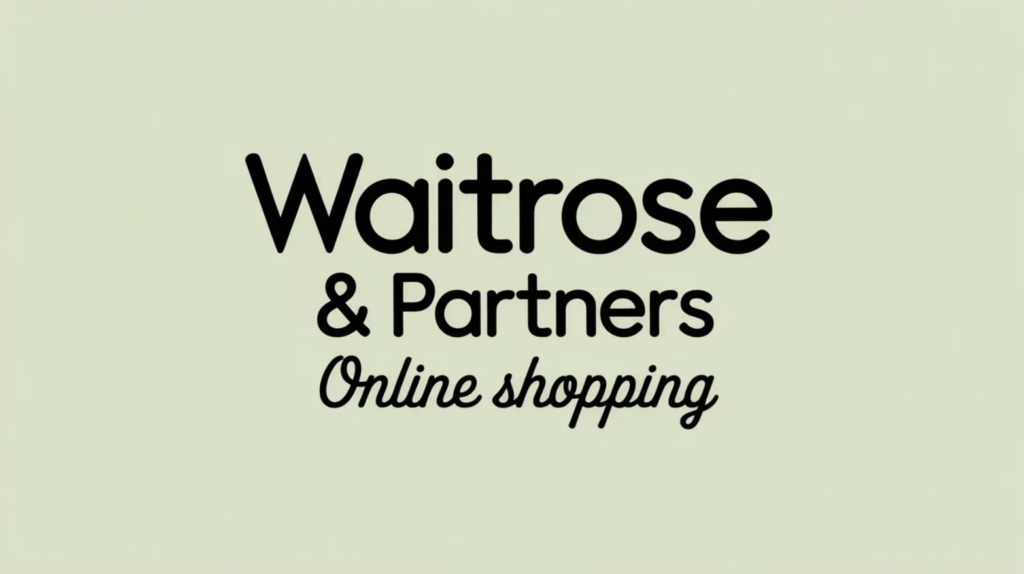 Waitrose & Partners Online Shopping (Home Delivery, Click & Collect, and Rapid Grocery Options)