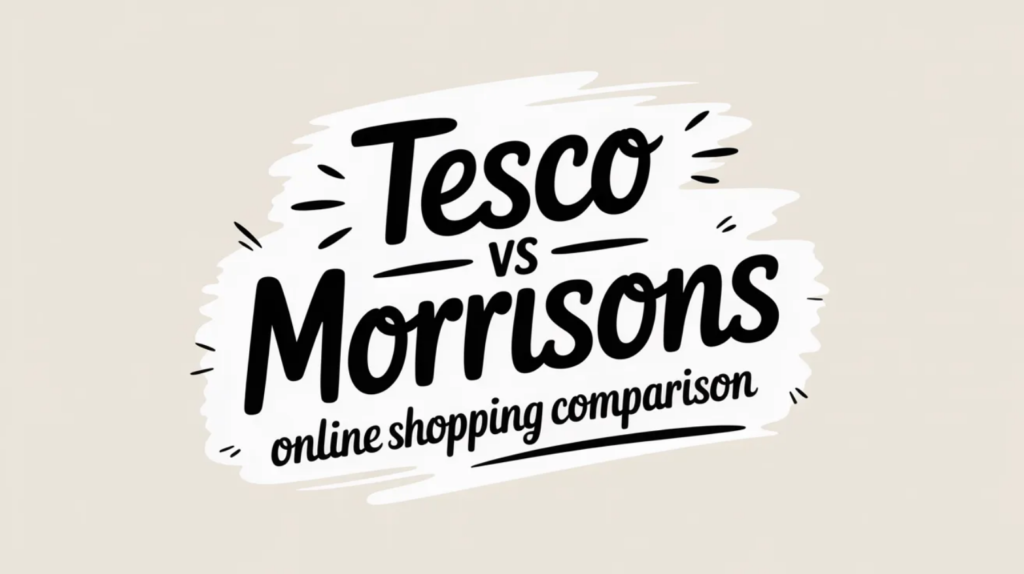 Tesco vs Morrisons Online Shopping Comparison