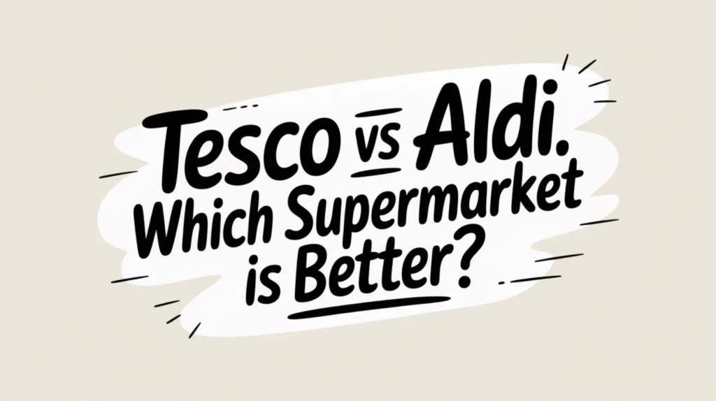 Tesco vs Aldi: Which Supermarket Is Better?