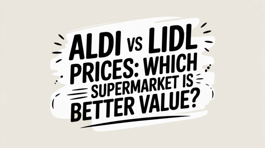 Aldi vs Lidl Prices: Which Supermarket Is Better Value?