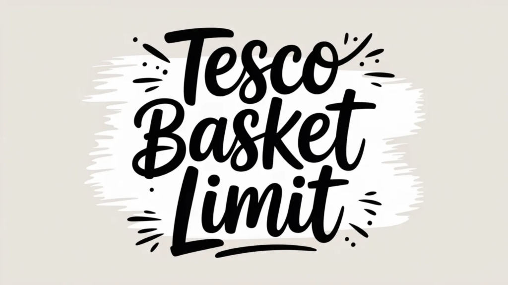 Tesco Basket Limit
